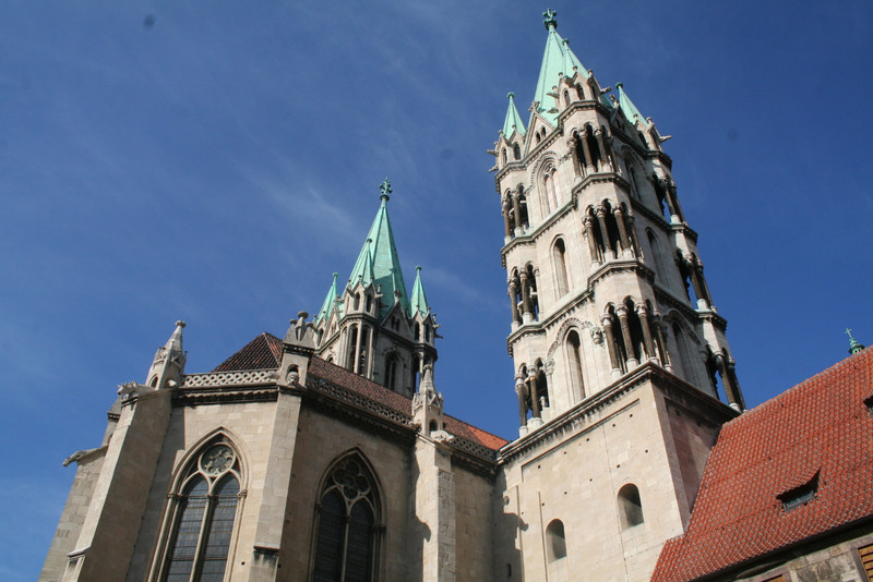 La cathédrale de Naumbourg; photo: La Chancellerie d' Ètat